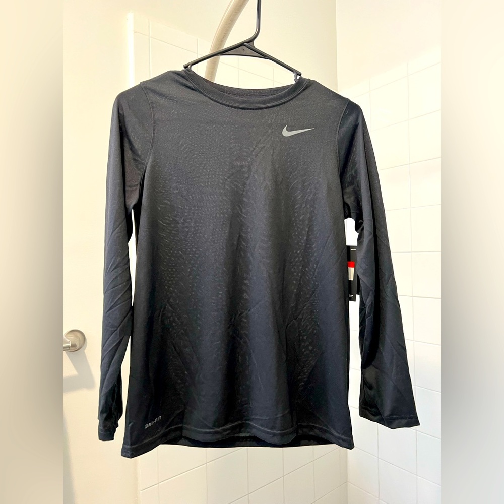 Boys Nike Dri-Fit Long Sleeve Shirt Size Large NWT